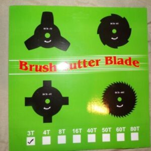 3 ágú vágótárcsa fűkaszához - 25,4mm x 1,6mm x 255mm (BBL) - Image 3