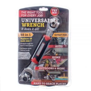 Univerzális 48 az 1-ben csőkulcs, csillag kulcs - 360° elforgatható, többméretű csukló fejjel (BBM) - Image 9