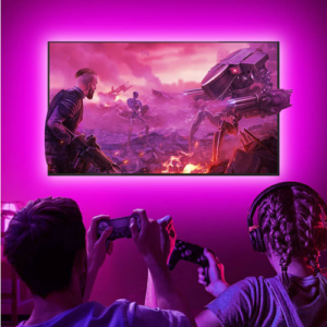 Univerzális USB LED szalag, TV háttérvilágítás, távirányítóval (BBV) - Image 5