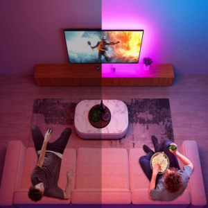 Univerzális USB LED szalag, TV háttérvilágítás, távirányítóval (BBV) - Image 8