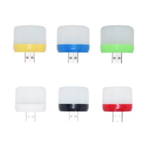 Mini USB LED lámpa - váltakozó színű, hangulatos éjszakai fény- 3W (BBKM) - Image 8