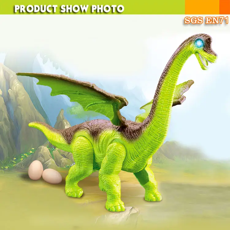 Üvöltő, lépkedő óriás szárnyas dinoszaurusz – menet közben tojást rak (BBJ) (4)