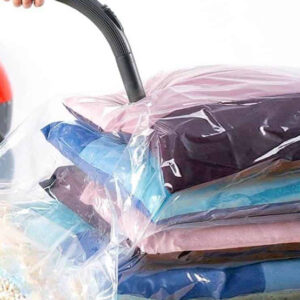 Többször felhasználható vákuumzsák ágyneműk és ruhák praktikus tárolására - 60 x 80 cm (BBL) - Image 4