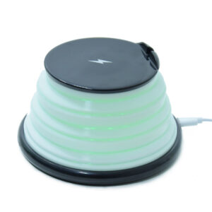 Vezeték nélküli világító okostelefon töltő - harmonika alakú (BBD) - Image 8