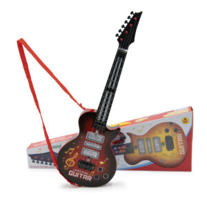 Világító játék elektromos gitár gyerekeknek - 4 húros (BBJ) - Image 4