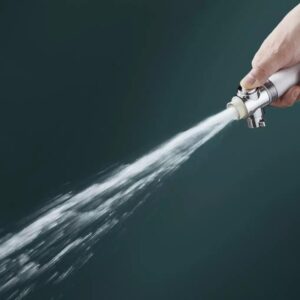 Víztakarékos turbóventilátoros masszázs zuhanyfej - 360°-ban forgatható fej (FX) (BBM) - Image 6