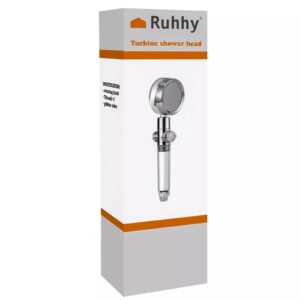 Víztakarékos turbóventilátoros masszázs zuhanyfej - 360°-ban forgatható fej (FX) (BBM) - Image 12