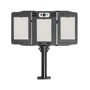 Napelemes tripla LED reflektor mozgásérzékelővel, távirányítóval - W784-786 (BBV) - Image 5