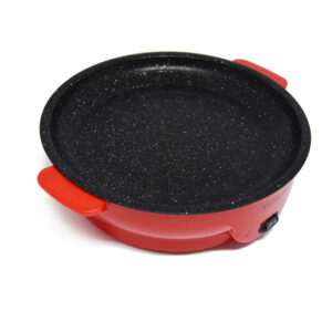 Yonsa tapadásmentes, könnyen tisztítható és hordozható elektromos serpenyő - 450 W, 22 cm (BBV) - Image 8