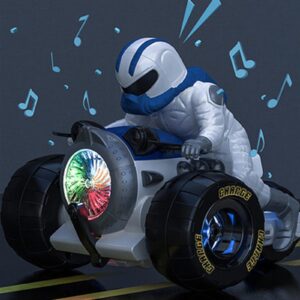 Zenélő és világító cross motoros kaszkadőr figura (BBJ) - Image 5