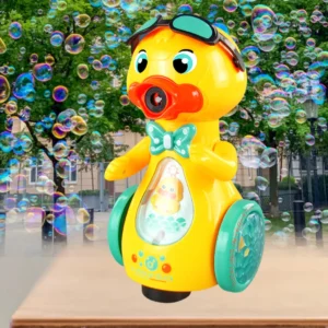 Zenélő, mozgó, világító játékkacsa - fényes gőzt fúj (BBJ) - Image 9