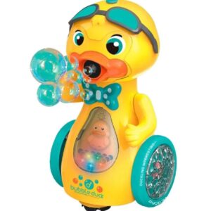 Zenélő, mozgó, világító játékkacsa - fényes gőzt fúj (BBJ) - Image 7