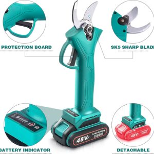 Flinke FK-8083 akkumulátoros ágvágó gép - elektromos metszőolló 1 db 48V akkumulátorral (FX) (BBL) (BBD) (BBA) - Image 6