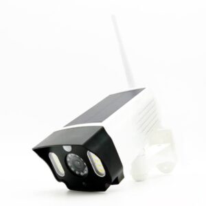 Biztonsági álkamera mozgásérzékelős napelemes LED reflektorral MSK(THM)  (BBL) - Image 3