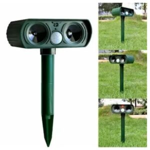 Napelemes, ultrahangos állatriasztó – földbe szúrható, mozgásérzékelővel (BBV) - Image 13