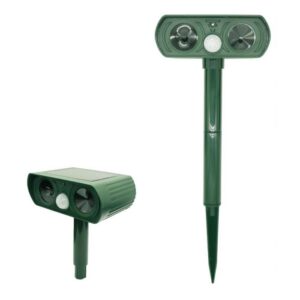 K9 Napelemes mozgásérzékelős állatriasztó - érzékeli a mozgást, majd aktiválja az ultrahangos hangszórót (BBD) (BBV) (BBJH) - Image 8