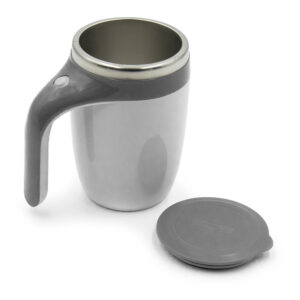 USB-ről tölthető, automatikus, önkeverő bögre hőálló fallal és fedővel - mágneses keverési technológia (BBM) - Image 7