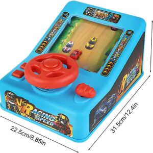 Interaktív, készségfejlesztő autóverseny szimulátor gyerekeknek kormánykerékkel, hang- és fényeffektekkel (BBJ) - Image 9