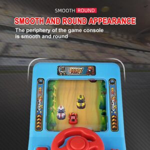 Interaktív, készségfejlesztő autóverseny szimulátor gyerekeknek kormánykerékkel, hang- és fényeffektekkel (BBJ) - Image 7