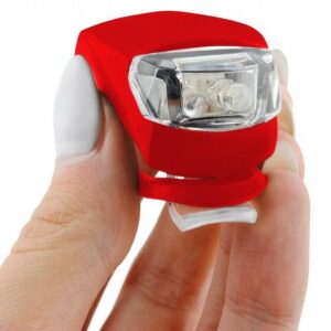 2 db-os LED-es kerékpár lámpa szett szilikon borítással (BBL) (BBV) - Image 7