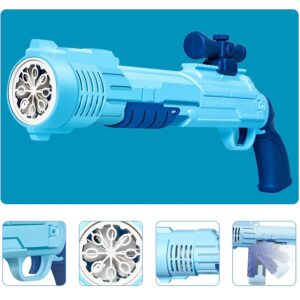 Automata, elemes játék géppuska távcsővel és színes LED világítással - percenként 10 000 buborékot fúj (BBJ) - Image 7