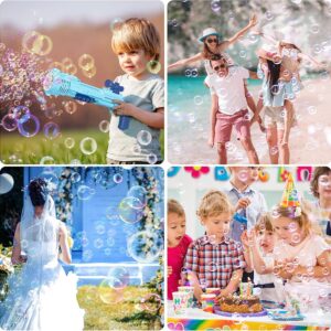 Automata, elemes játék géppuska távcsővel és színes LED világítással - percenként 10 000 buborékot fúj (BBJ) - Image 4