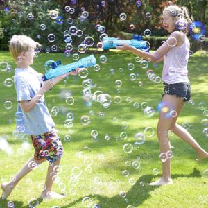 Automata, elemes játék géppuska távcsővel és színes LED világítással - percenként 10 000 buborékot fúj (BBJ) - Image 6