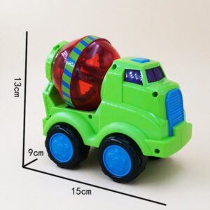 Betonkeverő alakú buborékfújó gép gyerekeknek - vidám színű, zenélő játék (BBMJ) - Image 7