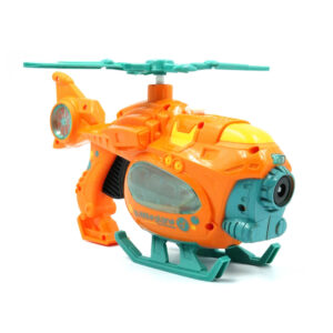 Buborékfújó helikopter - világít és zenél - sárga (BBJ) - Image 4