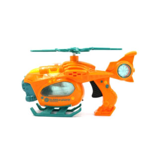 Buborékfújó helikopter - világít és zenél - sárga (BBJ) - Image 3