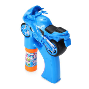Motoros automata buborékfújó játék pisztoly - LED party kellék, világít (BBJ) - Image 4