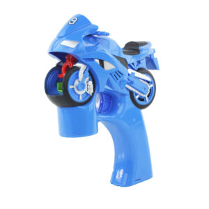 Motoros automata buborékfújó játék pisztoly - LED party kellék, világít (BBJ) - Image 6