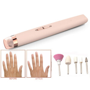 Kompakt körömcsiszoló gép 5 különböző csiszolófejjel - profi manikűr és pedikűr gép (BBM) - Image 11