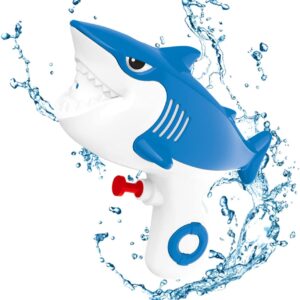 Cápa alakú vízipisztoly gyerekeknek úszószemüveggel - kék (BBJ) - Image 6