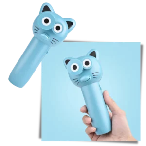 Aranyos, cica mintás lasszó vető macskajáték varázslatos lebegő madzaggal - játssz együtt a cicáddal! (BBJ) - Image 6