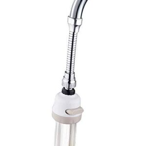 Konyhai csaptelepre szerelhető zuhanyfej flexibilis szárral - több fokozatban állítható, víztakarékos (BBM) - Image 8