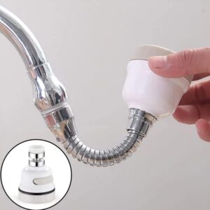 Konyhai csaptelepre szerelhető zuhanyfej flexibilis szárral - több fokozatban állítható, víztakarékos (BBM) - Image 5