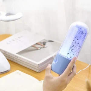 Ultrahangos USB aroma diffúzor csillag mintával - 3in1 aromaterápiás készülék, párásító és nyugtató hatású éjjeli fény (BBJH) - Image 5