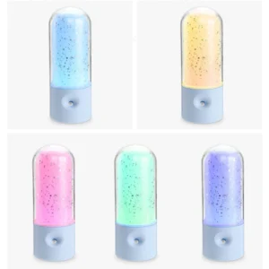 Ultrahangos USB aroma diffúzor csillag mintával - 3in1 aromaterápiás készülék, párásító és nyugtató hatású éjjeli fény (BBJH) - Image 7