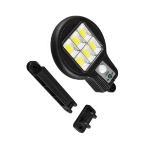 48 LED-es napelemes mozgásérzékelős fali lámpa - időjárásálló kültéri lámpa 3 féle üzemmóddal (BBV) - Image 4