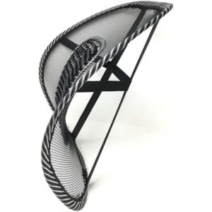 Univerzális deréktámasz, gerinctámasz autóba, irodába vagy otthonra, fekete színben, masszázslappal (BBKM) - Image 6