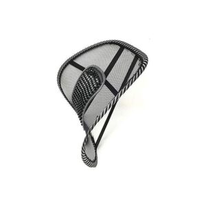 Univerzális deréktámasz, gerinctámasz autóba, irodába vagy otthonra, fekete színben, masszázslappal (BBKM) - Image 5