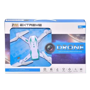 Könnyen kezelhető QuadCopter WIFI-s drón kamerával fotók és videók rögzítéséhez - fehér (BBJ) - Image 5