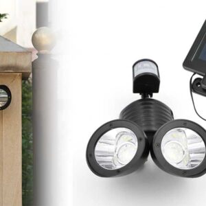 Dupla fejes mozgásérzékelős szolár világítás (BBL) - Image 4