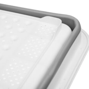 Hordozható, összecsukható, állítható méretű szilikon edényszárító - nyaralóba, mini konyhákba, vidéki házakba, kollégiumba (BBM)(FX) - Image 13