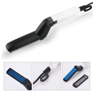 Többfunkciós elektromos haj- és szakállformázó fésű férfiaknak - 120°C-os optimális hőmérséklet, 10W (BBM) - Image 4