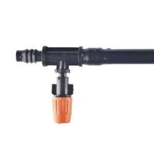 Vízpermet fújó, hűsítő párafüggöny rendszer kertbe, teraszra - 10m hosszú csővel és 11 permetező fejjel - slaghoz csatlakoztatható (BBD) - Image 7