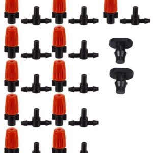 Vízpermet fújó, hűsítő párafüggöny rendszer kertbe, teraszra - 10m hosszú csővel és 11 permetező fejjel - slaghoz csatlakoztatható (BBD) - Image 11