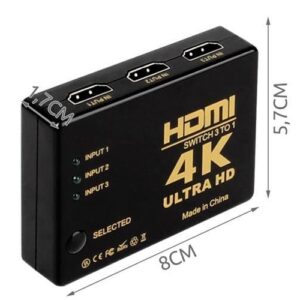 HDMI 4K UHD switch távirányítóval (BBV) - Image 9