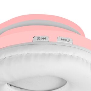 Cicafüles vezeték nélküli fejhallgató - rózsaszín-fehér (BBD) (THM) (BBJH) (BBV) - Image 7